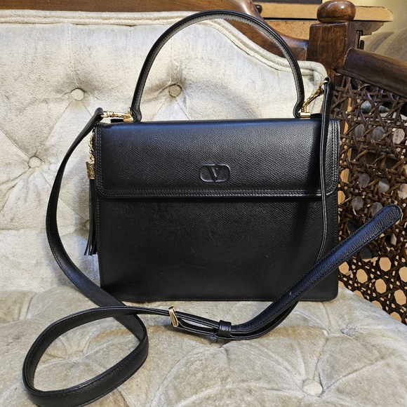 (SOLD)Authentic vintage Valentino Garavani 2 way bag - Picture 1 of 8